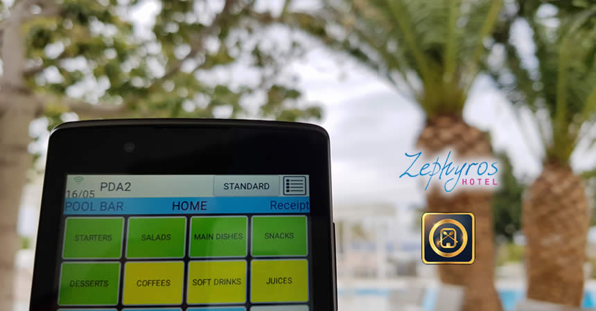 Εγκατάσταση symPOSium Web POS στο Zephyros Hotel